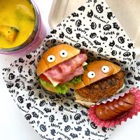 ハロウィンサンドイッチ