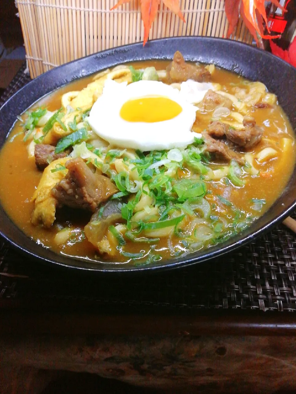 おでん🍢のリメイク😆

カレーうどん( ˘ ³˘)♥うまうま😍すじ肉入り(＾∇＾)ﾉ♪|ペンギンさん