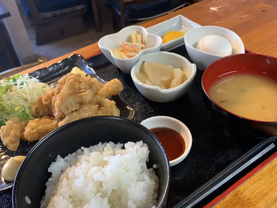 唐揚げ定食|成瀬 輝高さん