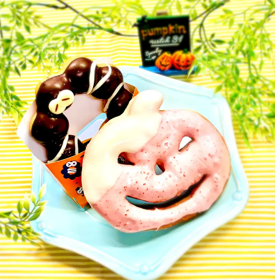 Snapdishの料理写真:ミスドでお土産買って帰りました😄🍩🍩🍩|ROSE & ROSEさん