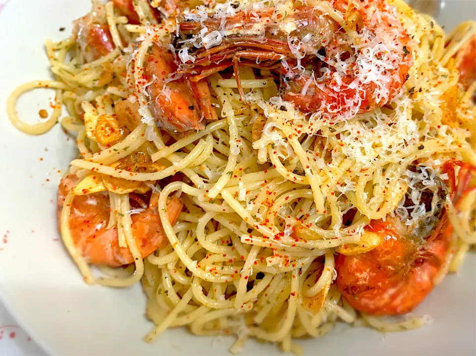 Prawn Aglio Olio|Kutingさん