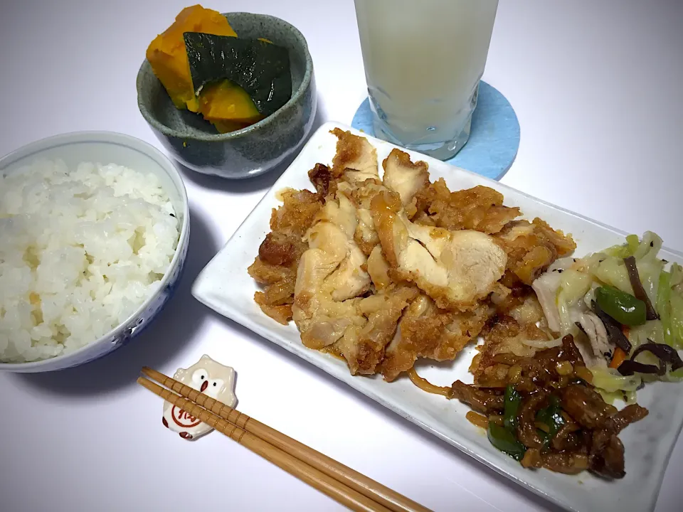 今宵は、油淋鶏とか🐓|Kojiさん