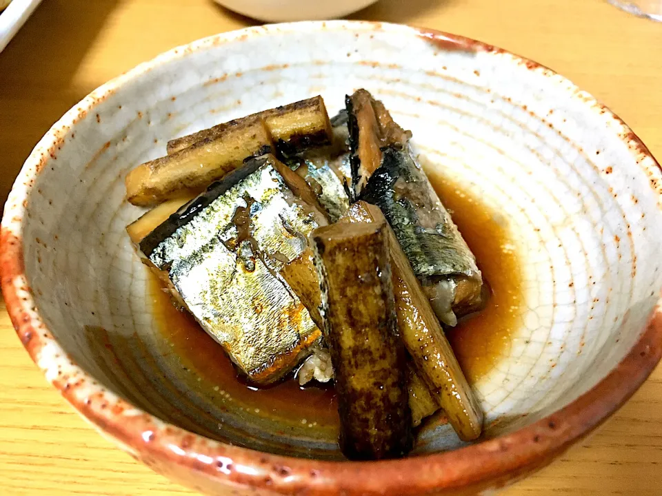 秋刀魚とゴボウの煮物|walnutさん