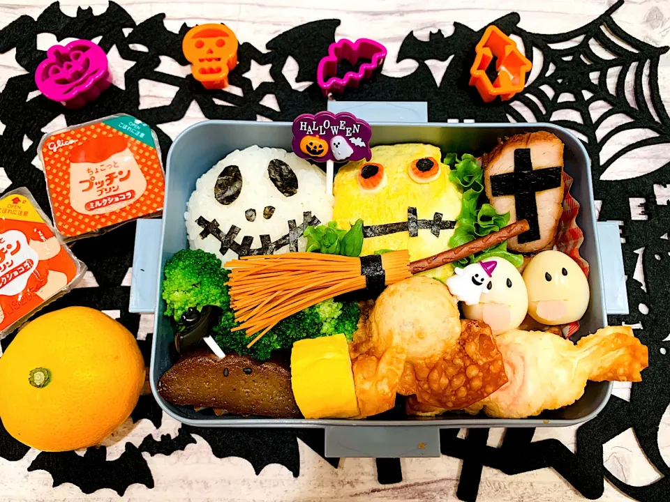 JKお弁当🎃ハロウィン弁当|いちごさん