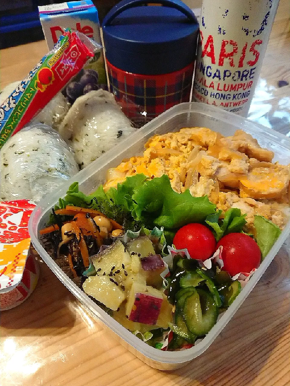 2019.10.31 息子弁当🍱|あずきラテさん