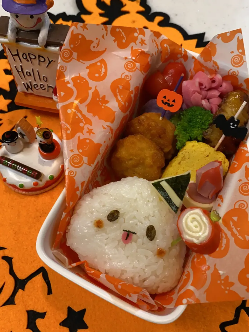 ハロウィンオバケちゃんお弁当|Yukiさん