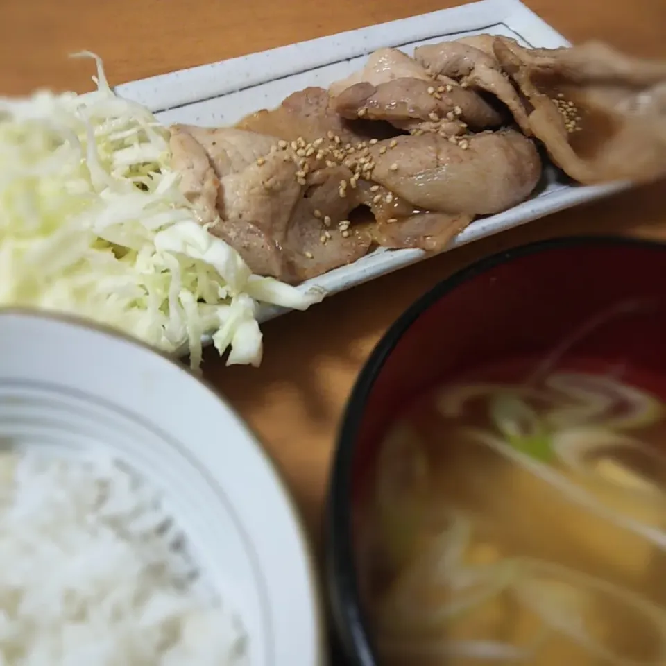 生姜焼き定食|歌津八番クリニックさん