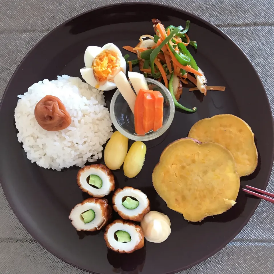 ワンプレート|･ω･)ﾉお昼ご飯|サチャンさん