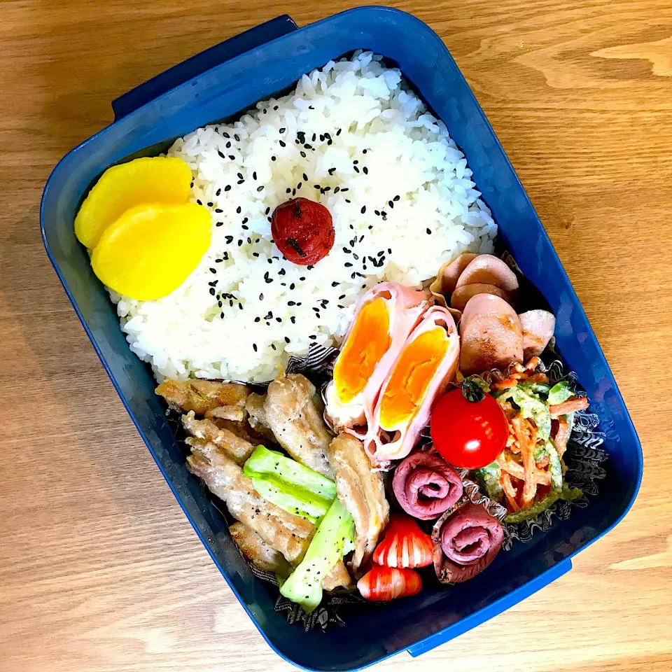 うま塩せせりキャベツで旦那弁当🍱|ちぃさん