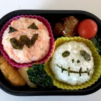 Snapdishの料理写真:幼稚園児 ハロウィン弁当|むつこさん