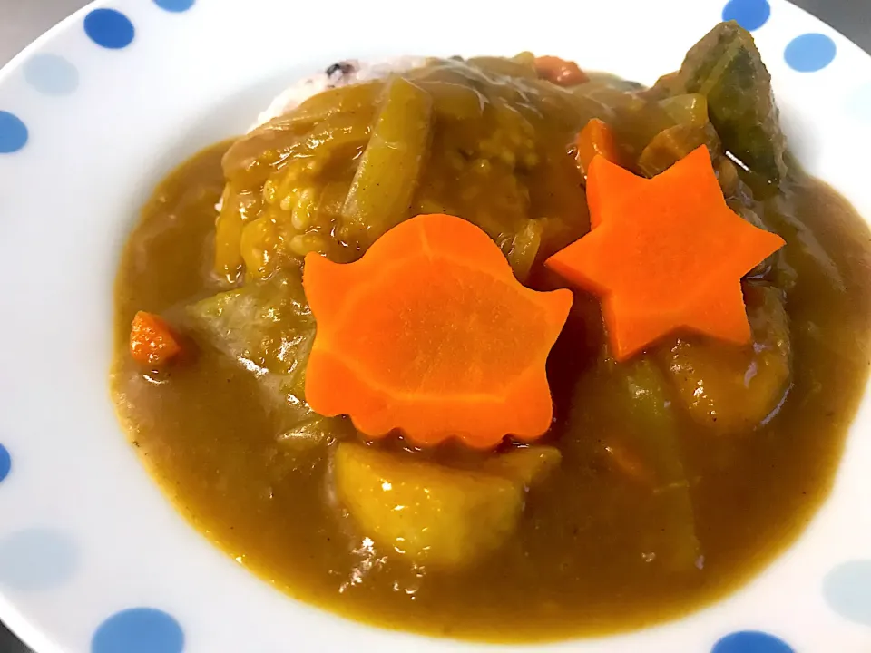 【ハロウィン🎃メニュー】パンプキンカレー|もちもちさん