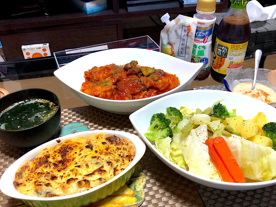 今日の夜ご飯( ･∀･)ﾉｼ|あっきさん