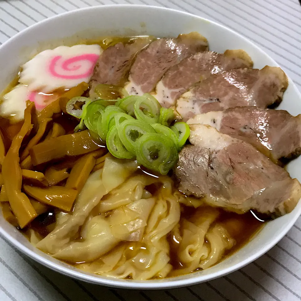 チャーシューワンタン麺|まさとさん