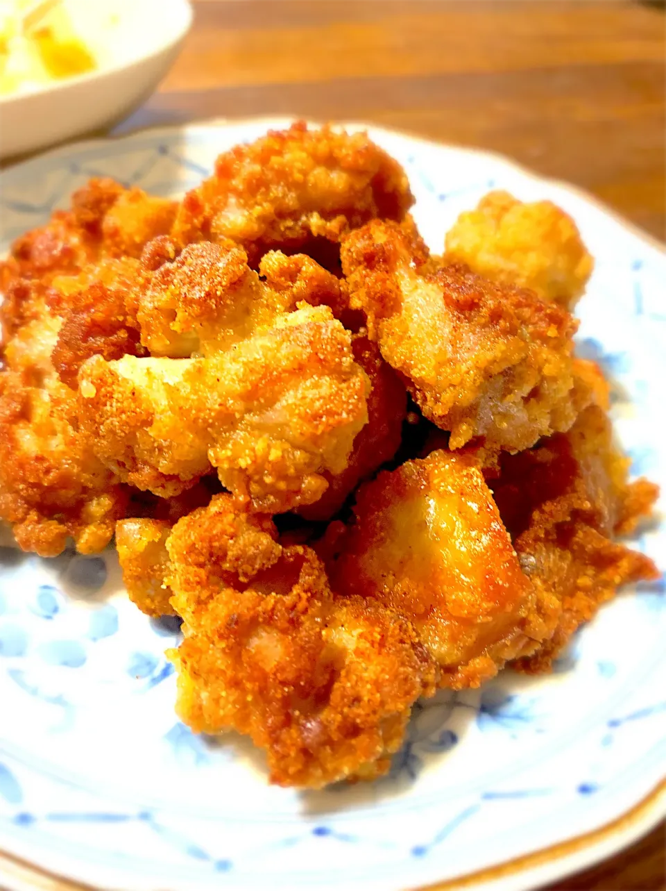 日清製粉の唐揚げ粉で作った唐揚げ鶏肉🍗|パオパオあつこさん