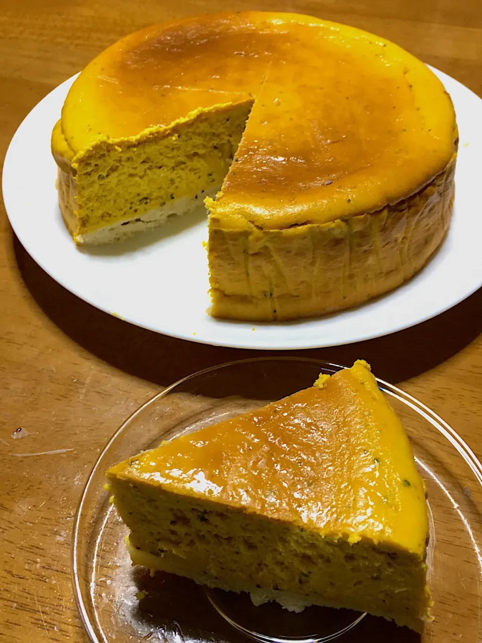 Snapdishの料理写真:毎年作る絶品かぼちゃのチーズケーキ|ちほんぽさん