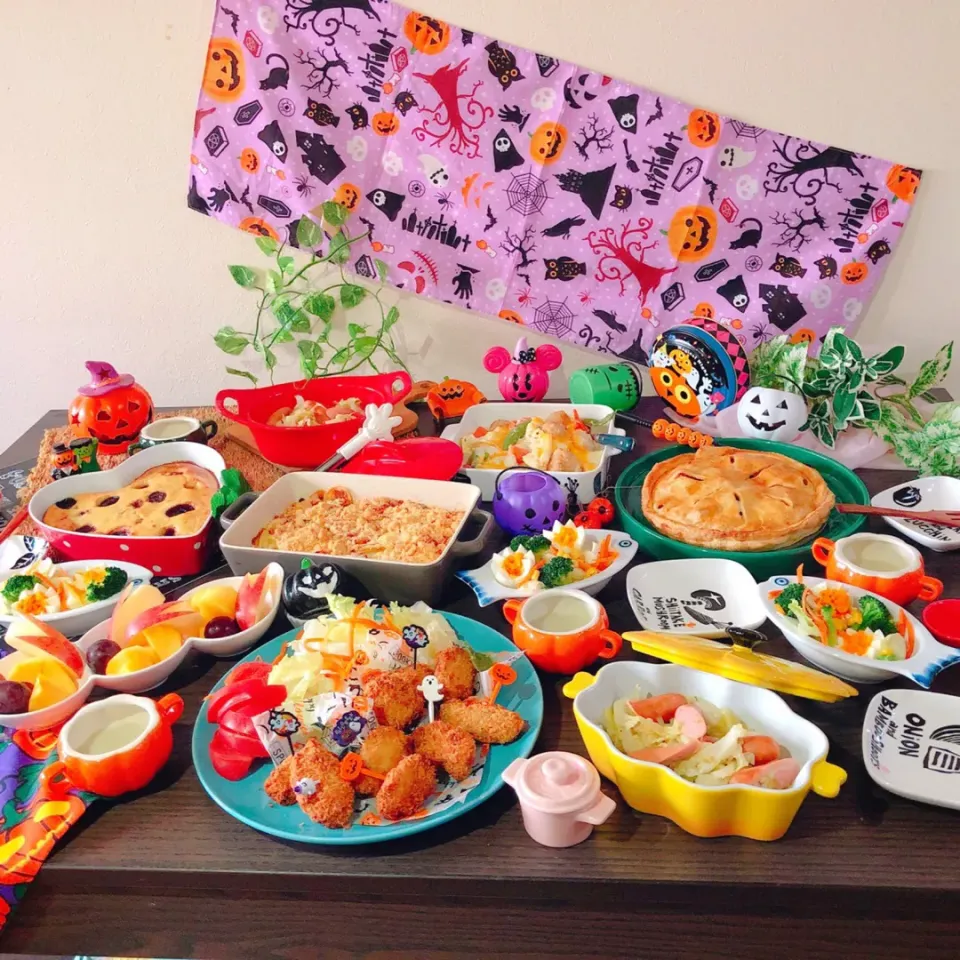 Snapdishの料理写真:ハロウィン パーティー ２０１９|ぷらっとさん