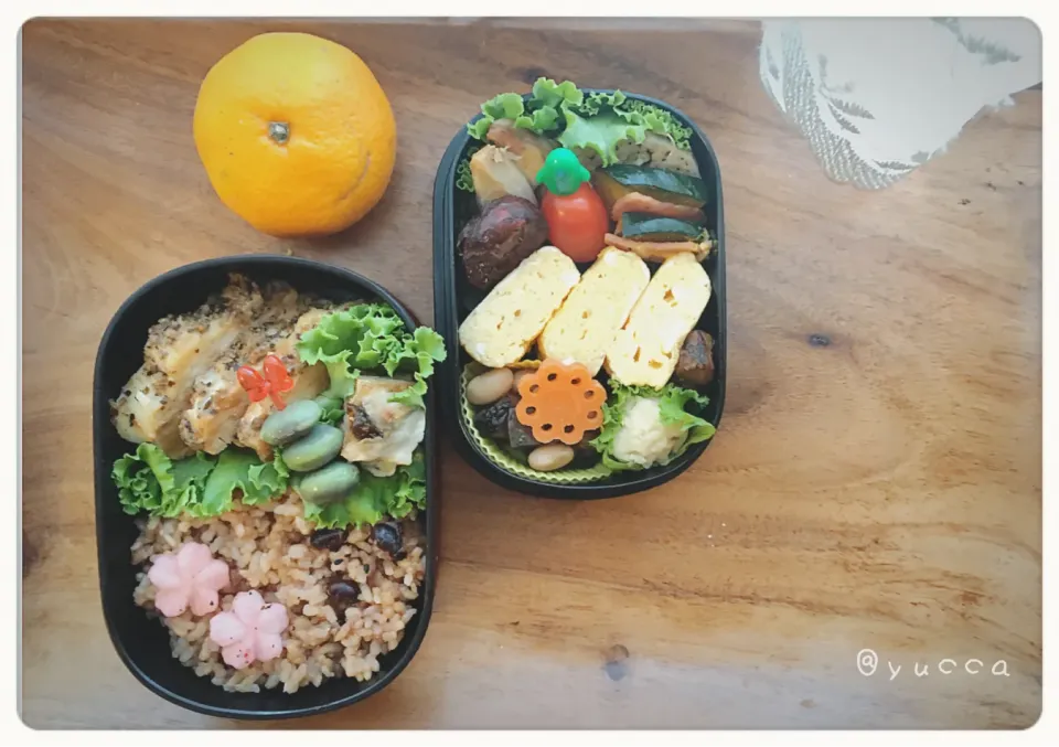 Snapdishの料理写真:JK弁当🌰2019.11.1(Fr.)|yucca@さん