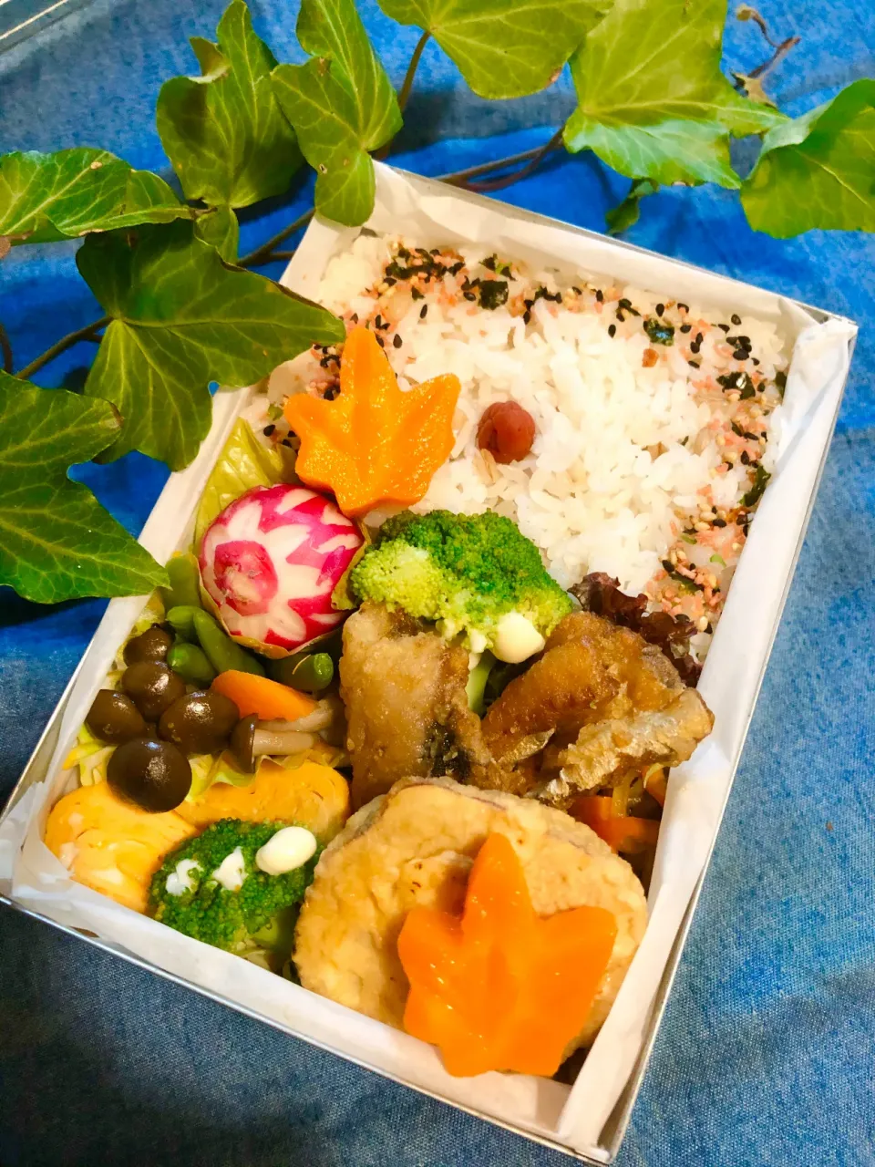 Snapdishの料理写真:旦那のお弁当🍱|ぷーはるひゅうさん