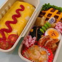 Snapdishの料理写真:遠足弁当😋|mmさん