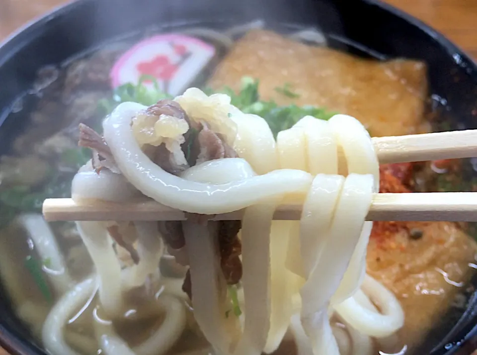 昼食『うどん』|ばくあんしゃさん