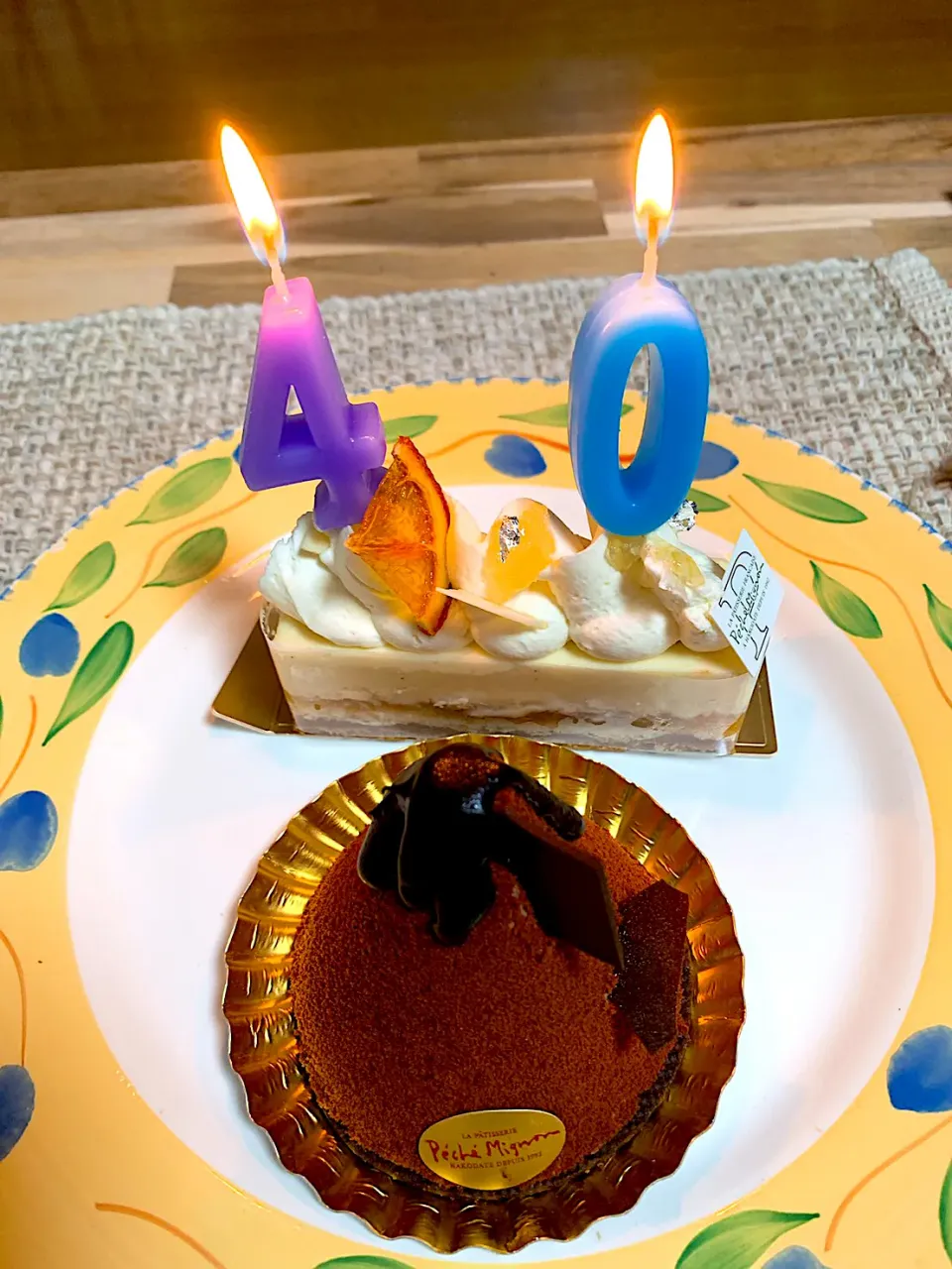 お誕生日ケーキ^_^何歳？笑|marioさん