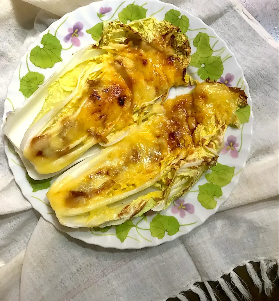 白菜の味噌チーズ焼き|acoさん