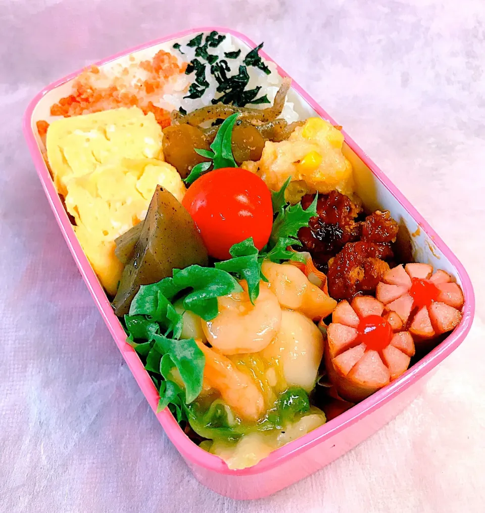 水曜日　娘のお弁当|かっちゃん杉さん