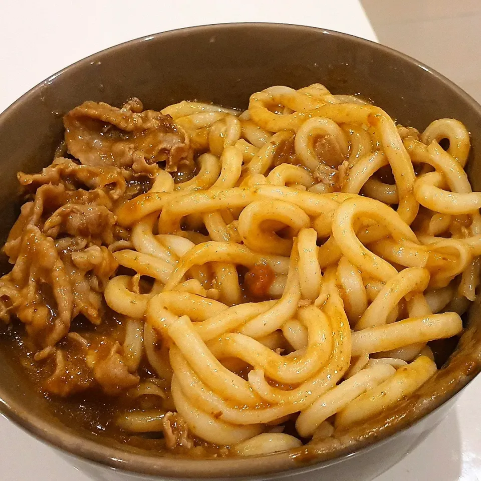 curry udon with pork|Darren Loさん