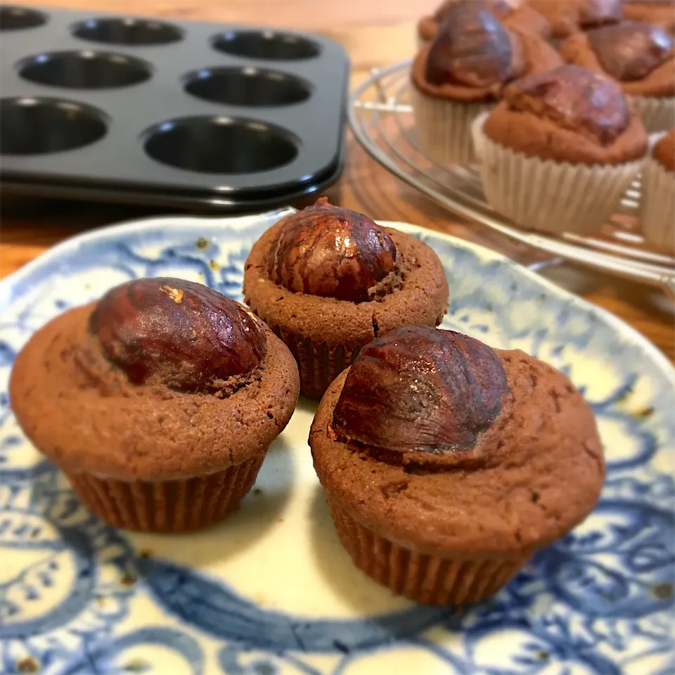 チョコマロンマフィン🌰|ましてさん