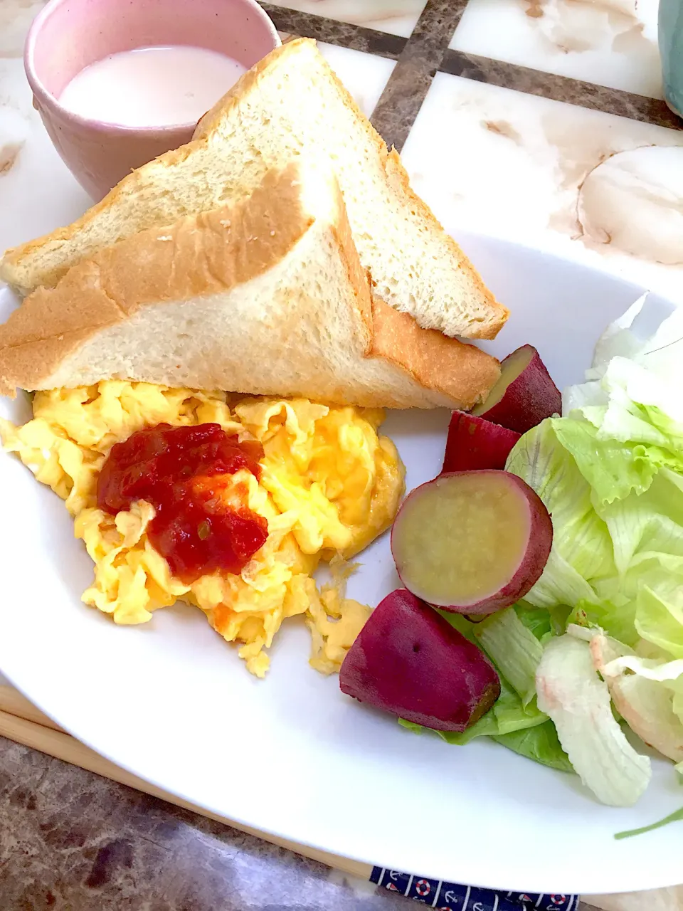 たまごたんの朝ごはん|やさこさん