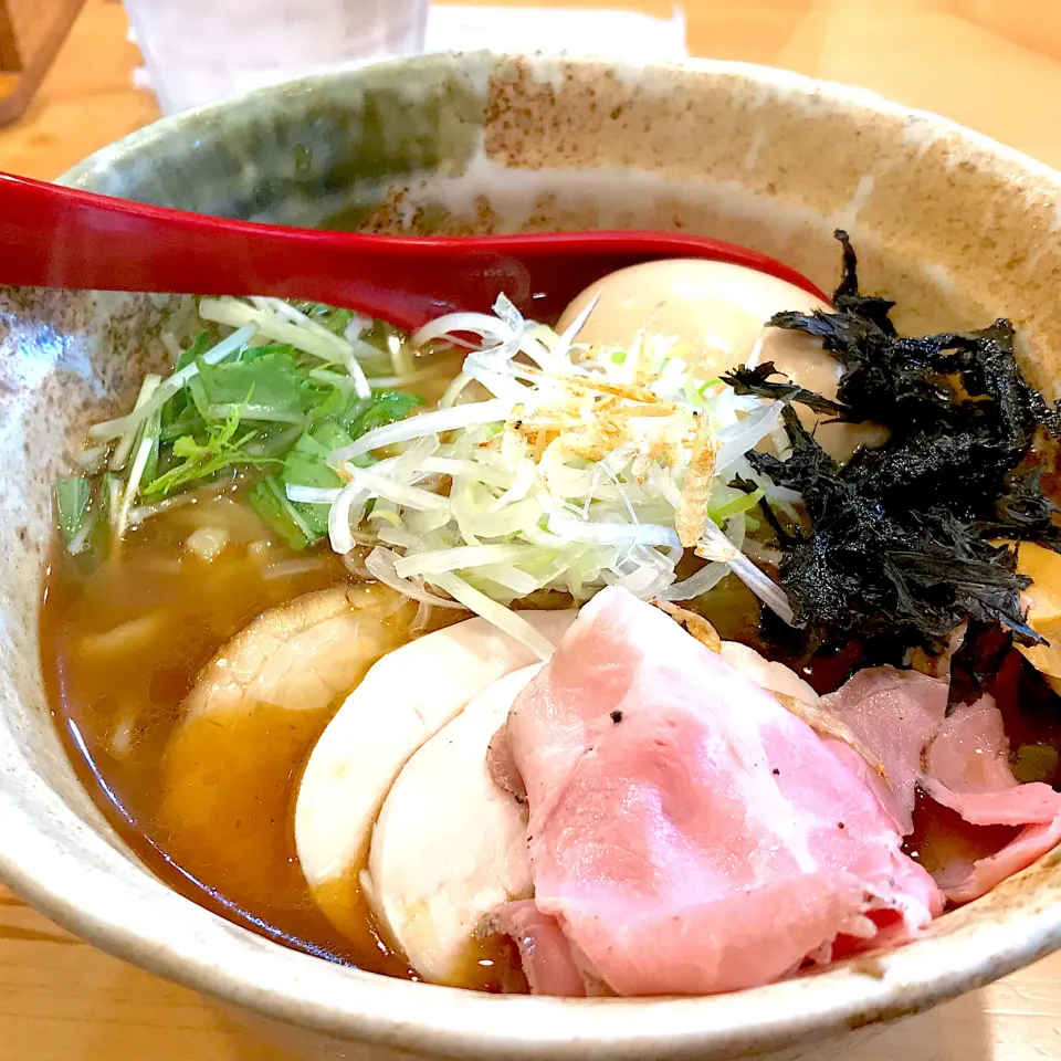 焼きあごだし塩ラーメン|まりたんさん