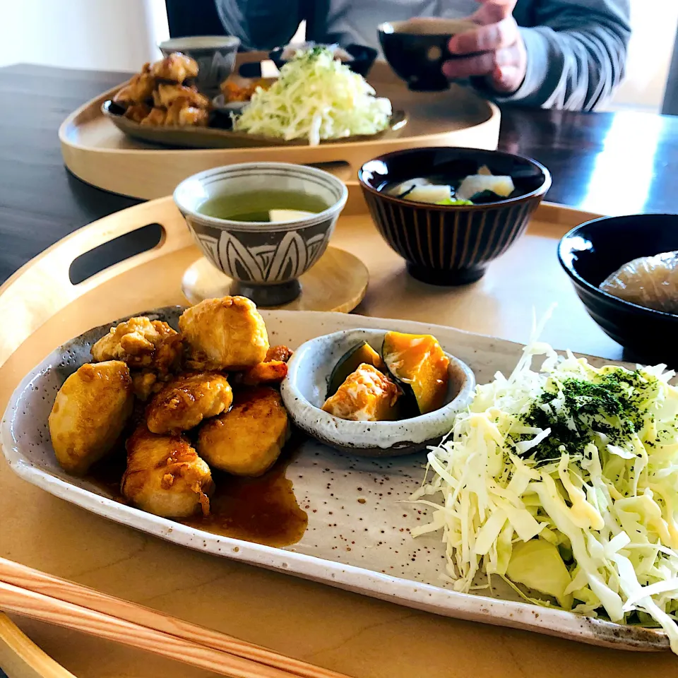 あまずっぺぇ🐔チキン南蛮定食|いのちゃんさん