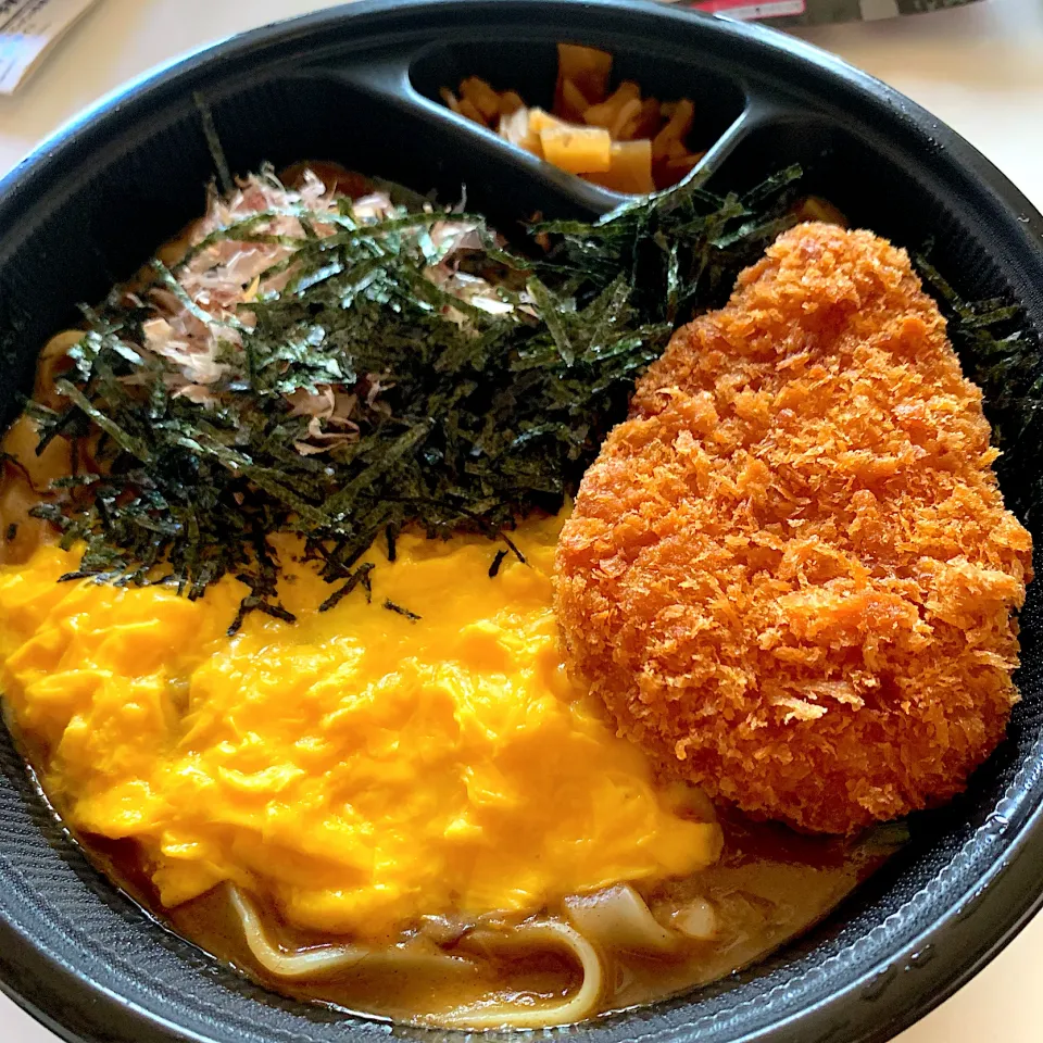 Snapdishの料理写真:カレーきしめん(◍•ڡ•◍)❤|いつみさん