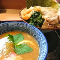 Snapdishの料理写真:#麺活  鶴嶺峰つけ麺  ~塩~