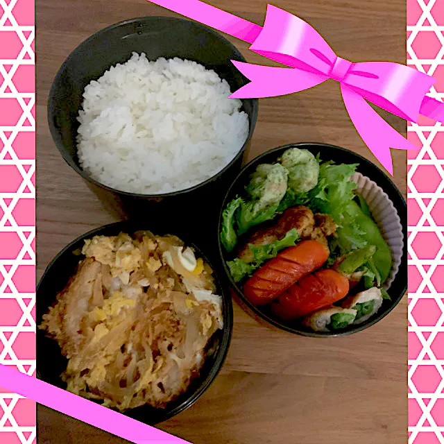 合唱コンクールでカツど〜ん‼️弁当|ryosanさん