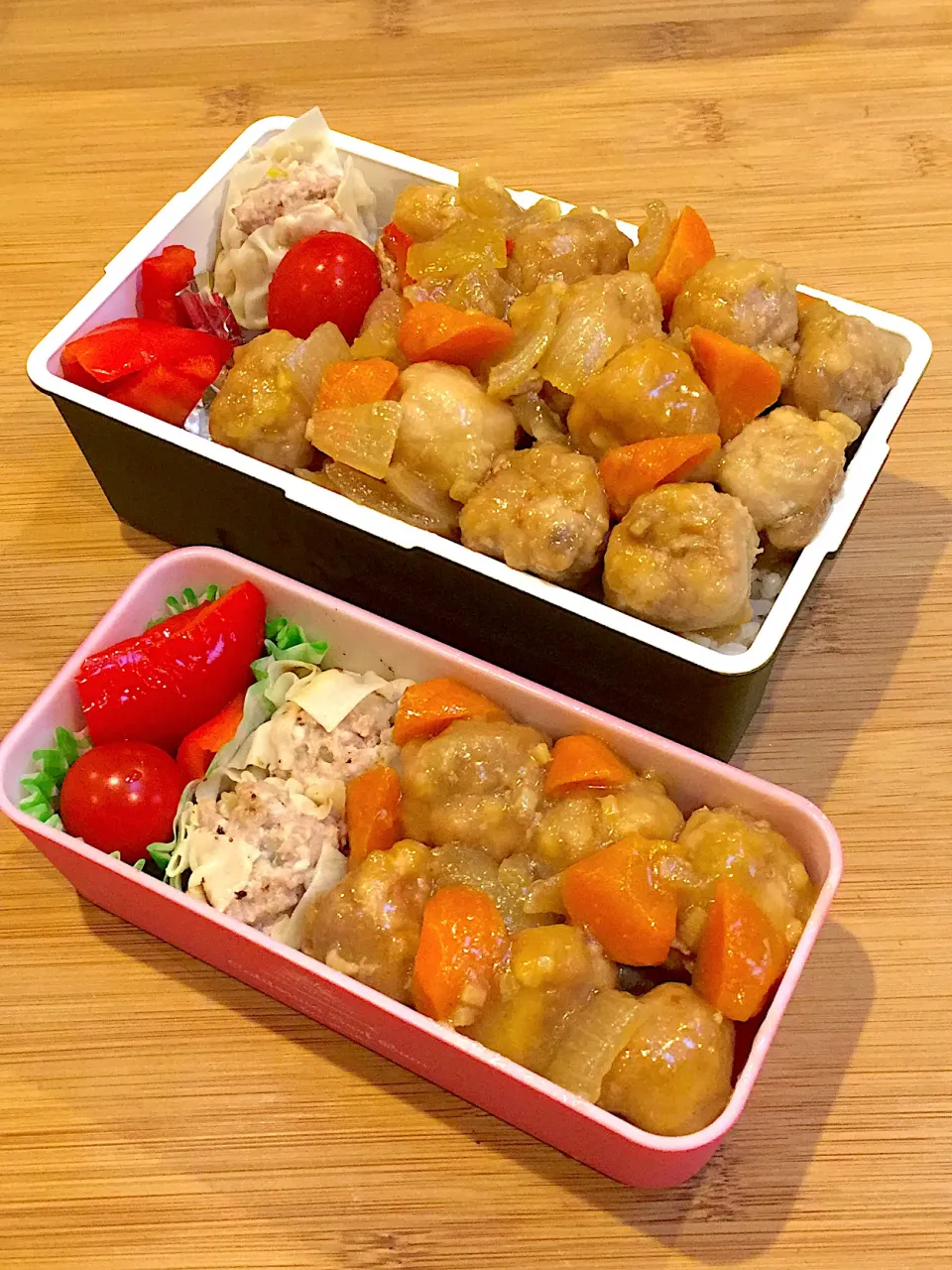 Snapdishの料理写真:11/5の娘ちゃん&息子くん弁当🍱|ままみさん