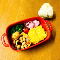 Snapdishの料理写真:はじめてのお弁当|みくさん