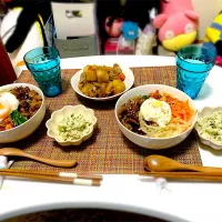 Snapdishの料理写真:よるごはん|なつさん