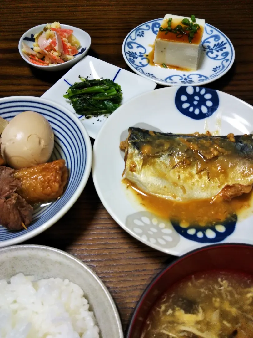 さばの味噌煮 おでん|satotoさん