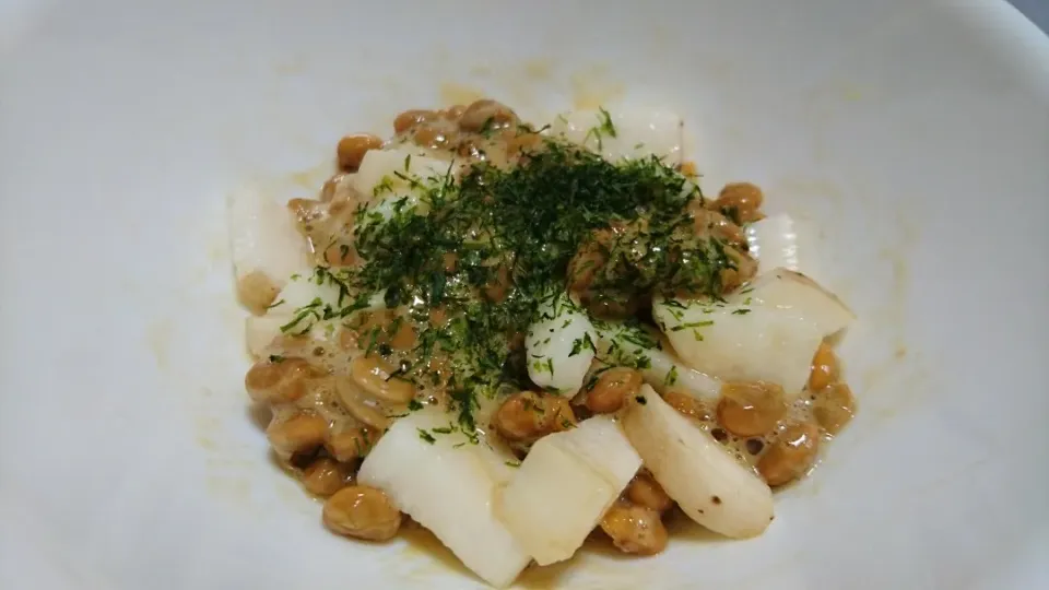 長芋と納豆のポン酢和え|ぴくるすさん