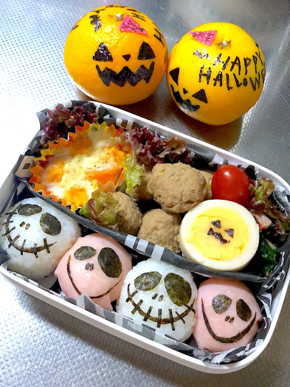 Snapdishの料理写真:ハロウィン🎃お弁当|やーさん