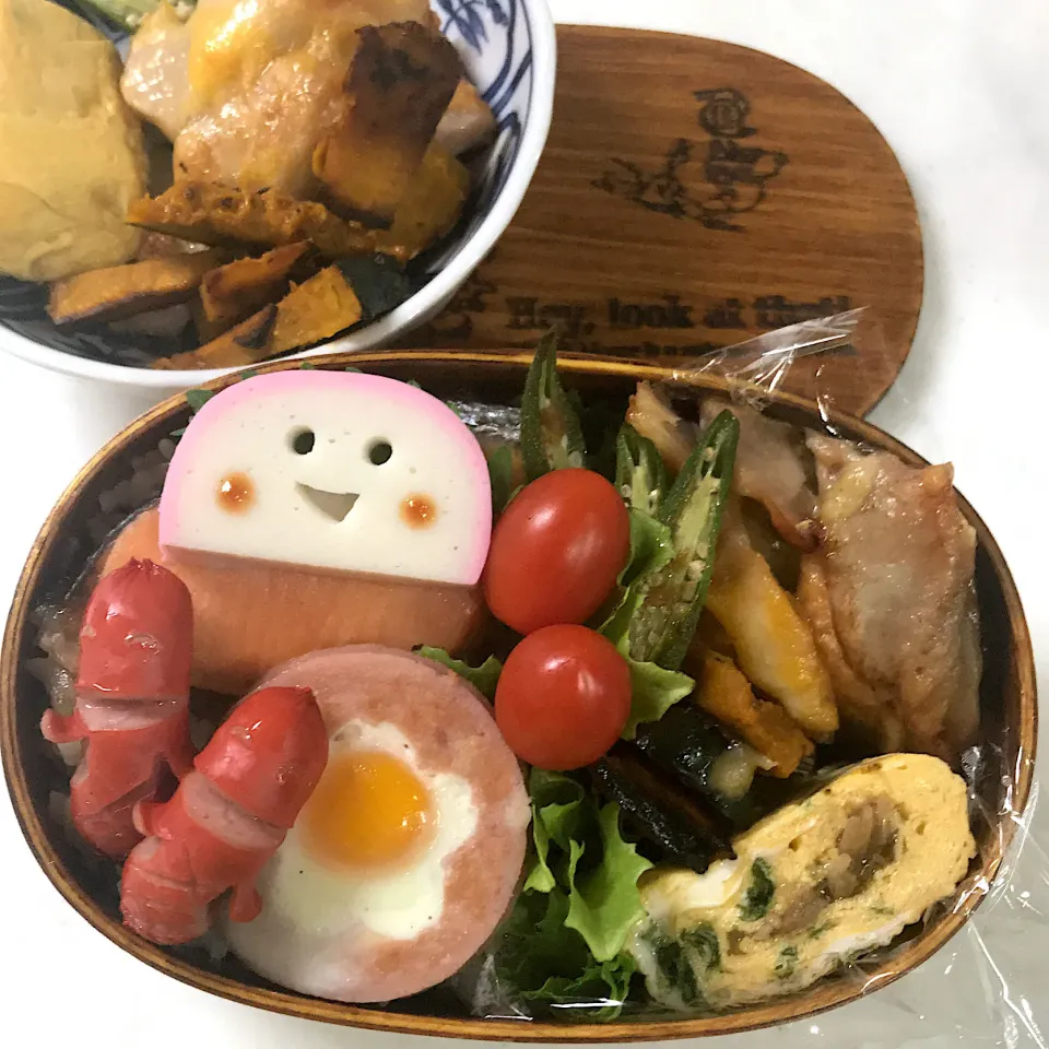 2019年11月6日　オレ弁当＆ムスコおきおかず♪|クッキングおやぢさん