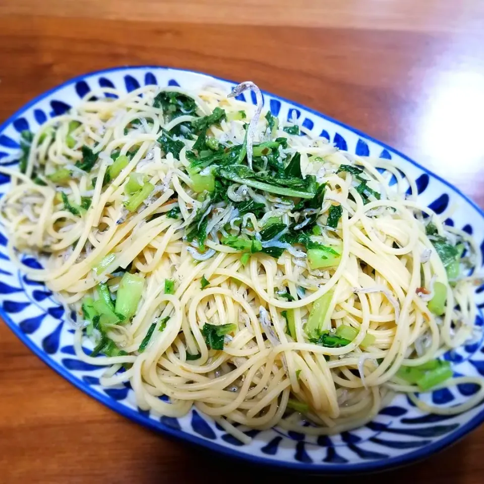 龍のツカイとほうれん草の和風パスタ🍝|masaki .fさん