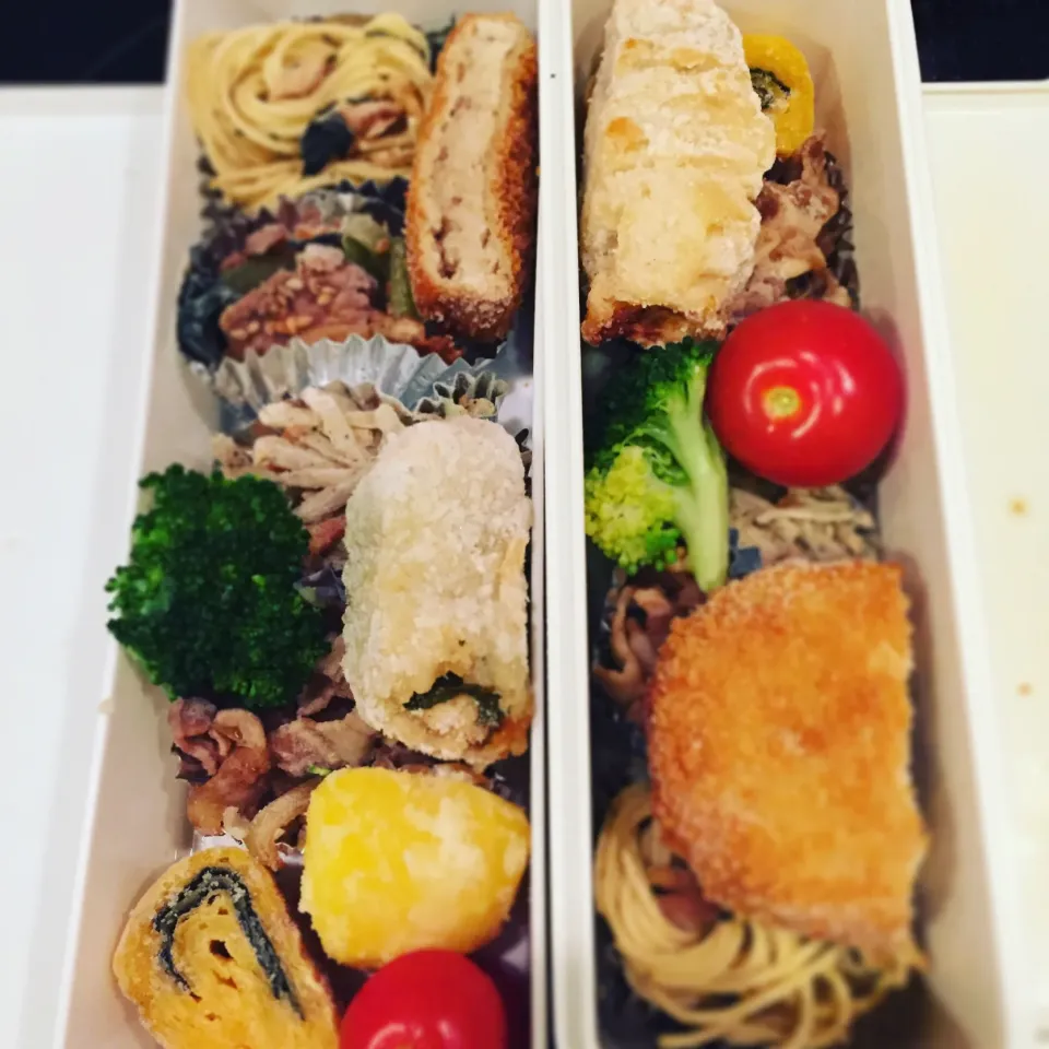 Snapdishの料理写真:今日のお弁当|kenji kojimaさん