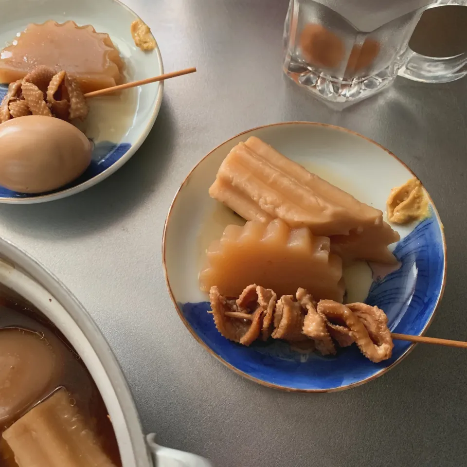 Snapdishの料理写真:おでん 磯村屋風|まる(丸大豆)さん