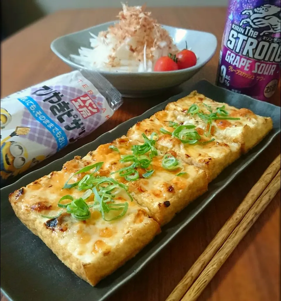 厚揚げの照り焼きｿｰｽ焼き|まりおさん