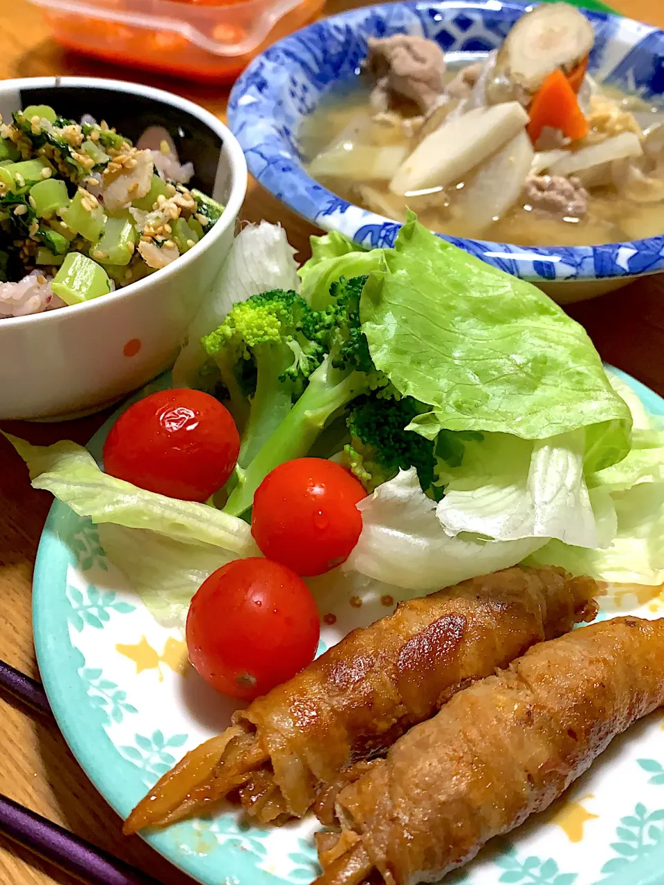 野菜の収穫してきました！大根の葉っぱのふりかけや豚汁にたっぷり野菜が入ってます🥬|ゆきちんさん