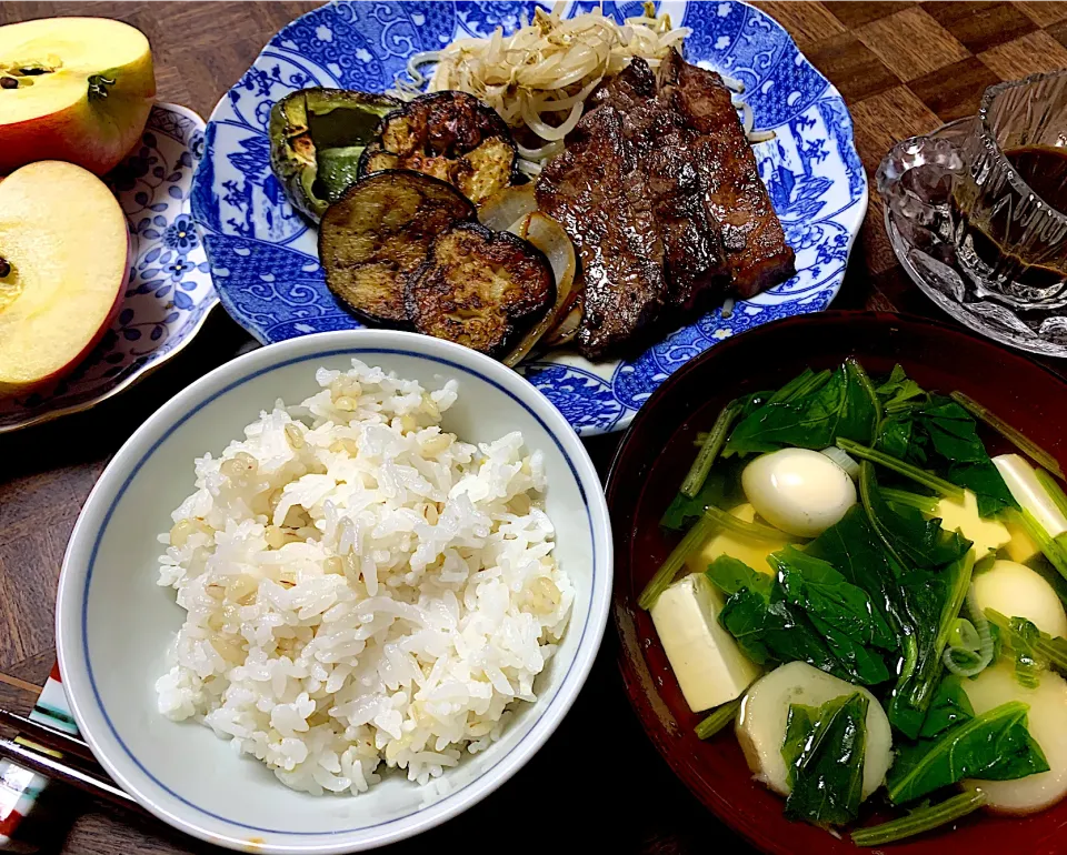 鉄板焼き🥩伊万里牛のステーキ御膳|うさぎママ🍷さん