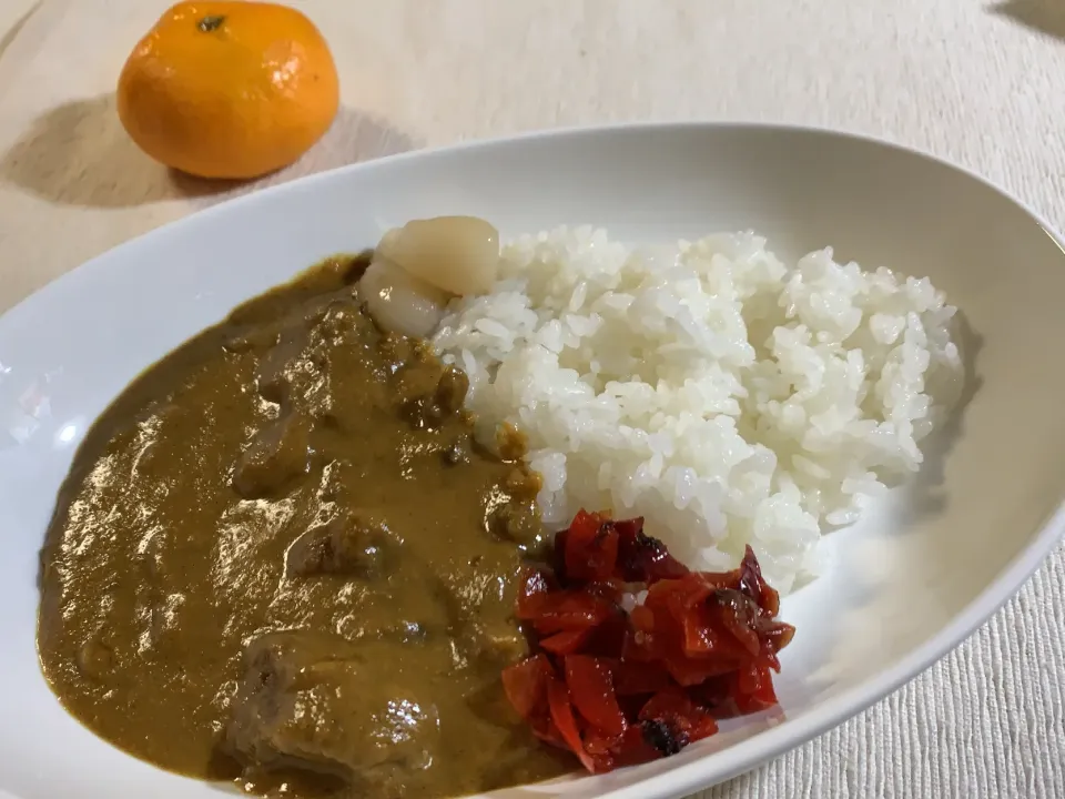 欧風カレー晩ご飯|つるさん