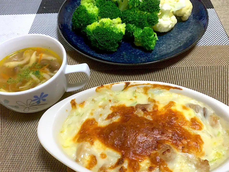 チキンと白菜と長ネギの和風グラタン|智子さん